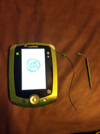 Leappad 2 Green Stylus Battery Operated.  Console Only.