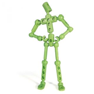 Army Green Modibot Mo - Artist Armature / Stop Motion / Action Figure Kit