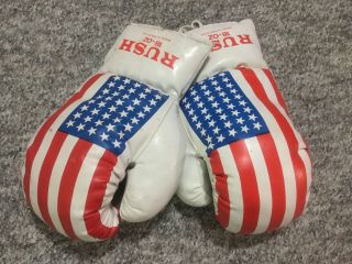 Rocky Iv Style Boxing Gloves 18 Oz.  Rush Stars & Stripes Apollo Creed