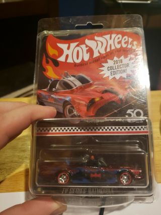 2018 Collector Edition Hot Wheels 1966 Tv Series Batmobile (kmart Mail - In)