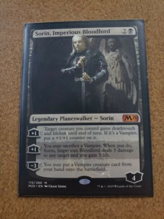 Sorin,  Imperious Bloodlord,  Mtg Core Set 2020,  Near X1