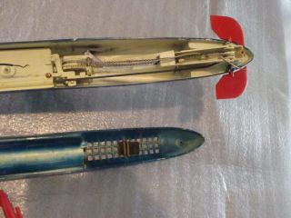 1960 ' S ITC IDEAL TOY CORP TOY SUBMARINE HALIBUT AND REPAIR RARE 3