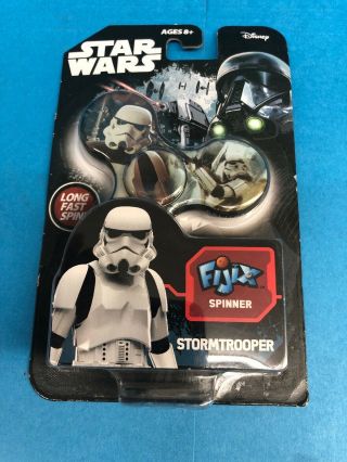 Stormtrooper Star Wars Fidget Spinner Fijix Disney Ages 8,  Long Fast Spin Nip