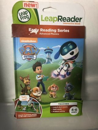 Leapfrog Leapreader Book Paw Patrol The Great Robot Rescue Book Only