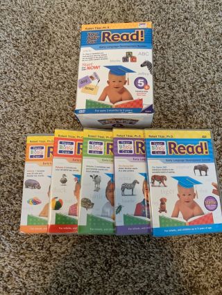 Your Baby Can Read : Early Language Development System 5 Dvd Set With Cards
