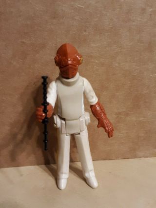 Vintage Star Wars Kenner Figure Admiral Ackbar ROTJ 1982 Return of the Jedi 2