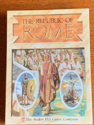 Avalon Hill Ancients Republic Of Rome,  The Box Nm