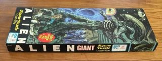 HG Toys puzzle Alien No.  473 with Box 1979 Complete 2