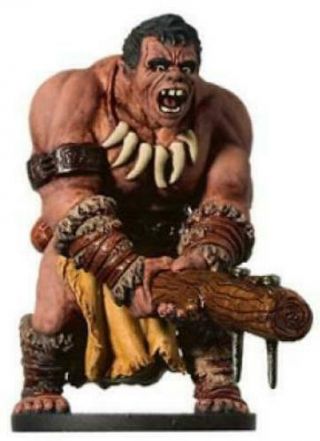 D,  D Miniatures 1x X1 Hill Giant Barbarian War Drums Nm With Card