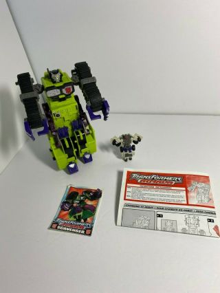 Transformers Armada Scavenger W/ Rollbar 100 Complete
