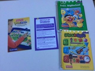 Fisher Price Power Touch Learning System by includes 2 books & batteries 3