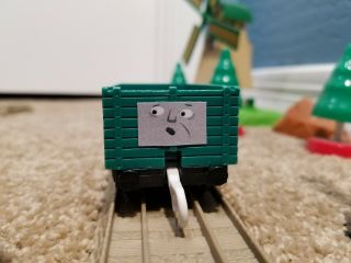TOMY Trackmaster Thomas & Friends Custom Teal Troublesome Truck 3