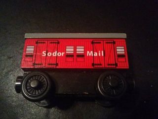 Authentic Sodor Mail Car - Thomas The Tank Engine Wooden Railway - Gullane 2003