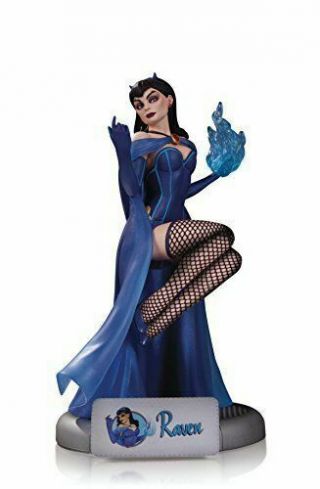 Dc Collectibles Dc Bombshells Raven 10 Inch Statue
