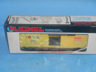 Lionel 6 - 19901 I Love Va Boxcar