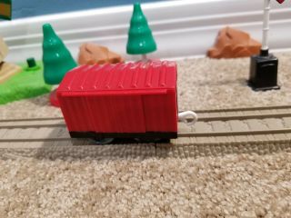 TOMY Trackmaster Thomas & Friends Custom Troublesome Box Car Red 2