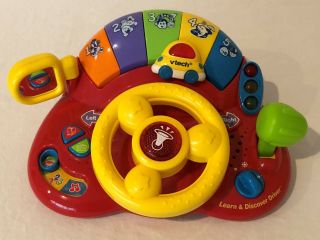 VTech Learn and Discover Driver Educational Numbers Lights Sound 2