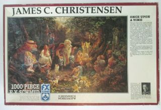 James C Christensen Once Upon A Time 1000 Pc Puzzle Fx Schmid Fantasy Complete