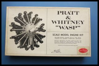 1/8 Scale Williams Bros.  Pratt & Whitney Wasp R - 1340 Engine Kit