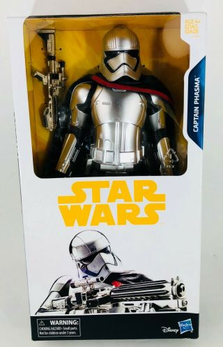 Star Wars The Last Jedi Captain Phasma 12 Inch Action Figure With Blaster