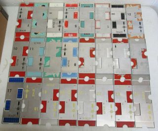 Set 40 Official Aluminum Duplicate Bridge Boards,  Cards,  Case