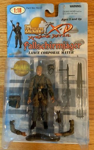 The Ultimate Soldier Xd Xtreme Detail Fallschirmjager Lance Corporal Mayer 1:18