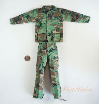 1:6 Dragon Figure Usa Army Marine Nato Woodland Camo Combat Suit Uniform Da298