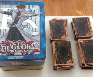 Yugioh Cards Over 400 cards,  w/ 2 Tins 2