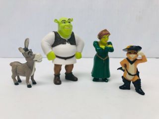 Shrek Movie Figurines Cake Toppers Playset Dreamworks Character Toys