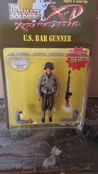 21st Century Toys Ultimate Soldier 1:18 Scale Wwii Us Bar Gunner