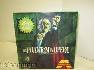 Vintage Universal Monster Aurora The Phantom Of The Opera Model Unassembled 1972