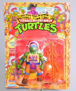 Playmates 1992 Tmnt Teenage Mutant Ninja Turtles Chief Leo