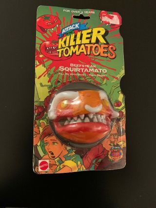 1991 Mattel Attack Of The Killer Tomatoes Beefsteak Squirtmato