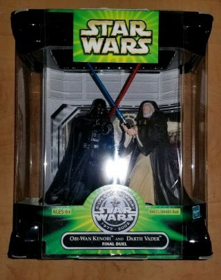Star Wars Hasbro Obi - Wan Kenobi Darth Vader Final Duel Action Figure Nib
