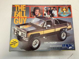 Vintage The Fall Guy Lee Majors Mpc Gmc Pickup Model Truck