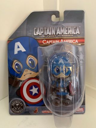 Hot Toys Cosbaby Captain America The First Avenger In Packaging