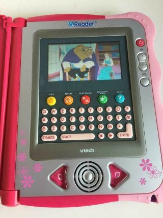 VTECH V.  Reader Interactive Game & Learning System,  1 Game Disney Princes 2