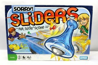 Sorry Sliders Boardgame 2008 100 Complete Parker Brothers Hasbro