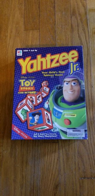 Milton Bradley Toy Story And Beyond Yahtzee Jr.  Complete