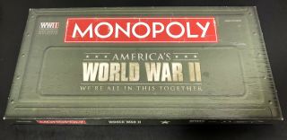 Monopoly World War Ii Hasbro Board Game - We Are All In This Together -