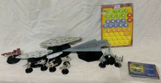 Star Wars Miniatures Starships,  Models,  Game,  Cards,  X - Wings,  Y - Wings Destroyer