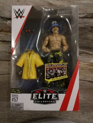 Wwe Elite Series 57 Superstar Wrestler Scotty 2 Hotty Figure Mattel