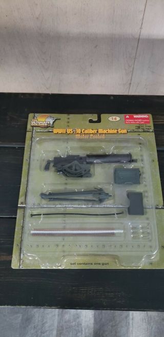 Ultimate Soldier 12 Inch Wwii Us Army 30 Caliber Water Cooled Machinegun Set Mip