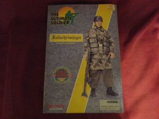 Ultimate Soldier Wwii Fallschrimiager/german Paratrooper 12 " Action Figure -