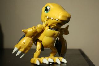 Bandai Digimon Digivolving Agumon Transformer Wargreymon 1999