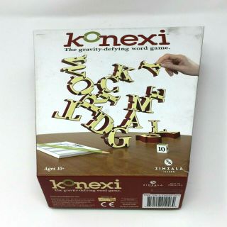 Konexi The Gravity Defying Family Word Game Complete