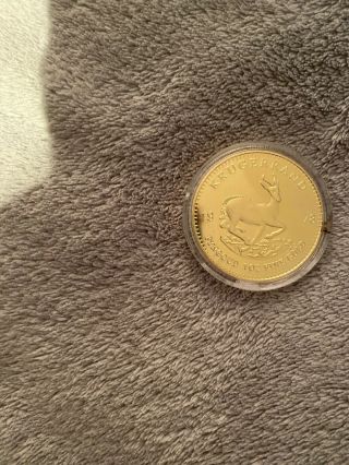 1 Oz South African Krugerrand Gold Coin 1978