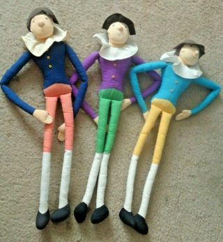 3 - Hotch Potch Dolls Merry Makers Colonial Williamsburg