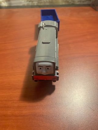 Dennis & Blue Cargo Car 2009 Motorized Train Trackmaster Thomas & Friends Mattel 3