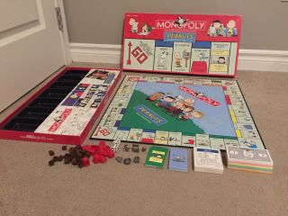 Monopoly Peanuts Board Game Collector 